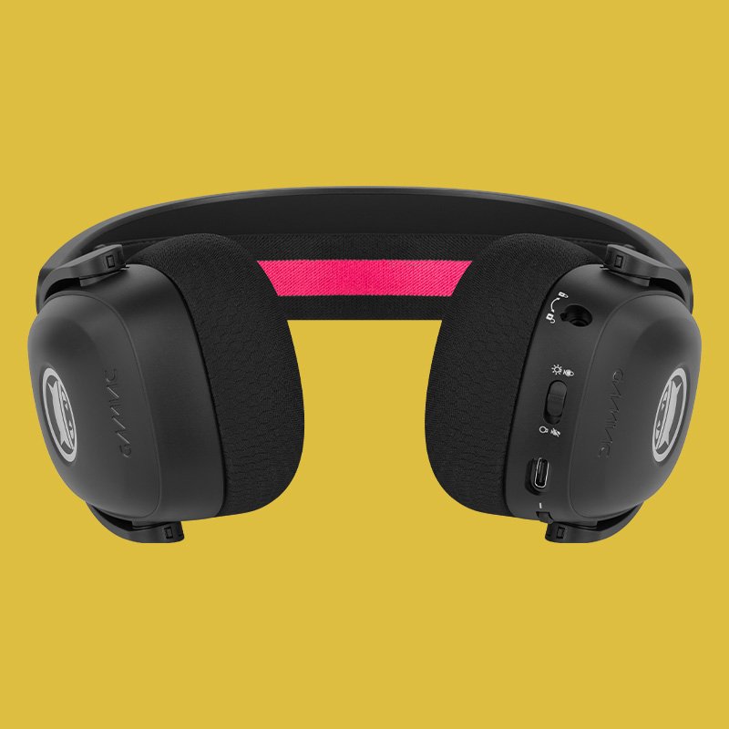 GAMIAC HS71 Headset Wired Head-band Gaming USB Type-C Black