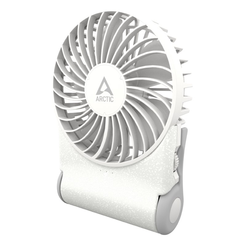 Ventilateur de bureau sur batterie Arctic Summair 2Go - Ø10cm (Blanc)