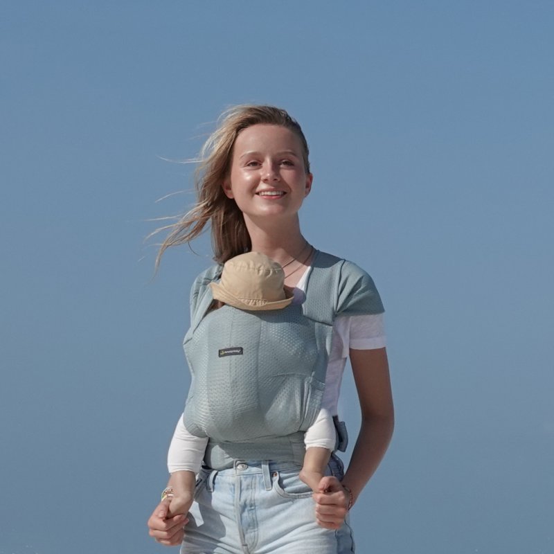 Mini Monkey Baby Carrier - Dusty Green