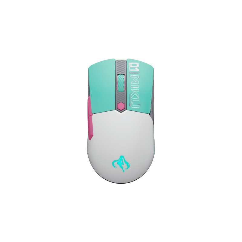 ASUS TUF Gaming Mini Wireless Mouse Hatsune Miku Edition souris Jouer Droitier RF Wireless Bluetooth USB Type-A