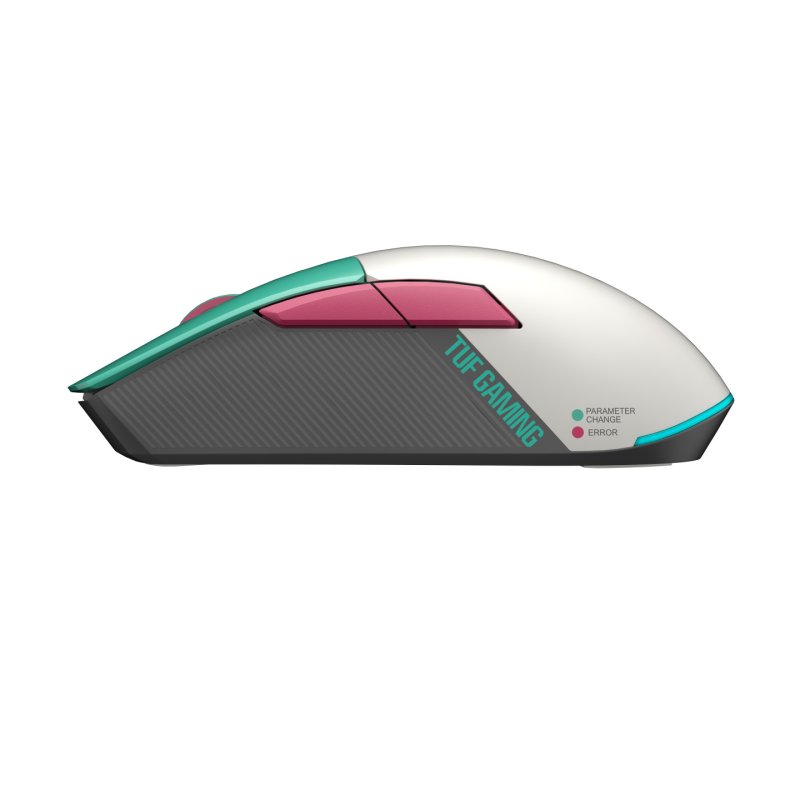 ASUS TUF Gaming Mini Wireless Hatsune Miku Edition mouse Right-hand RF Wireless Bluetooth USB Type-A Optical 1200