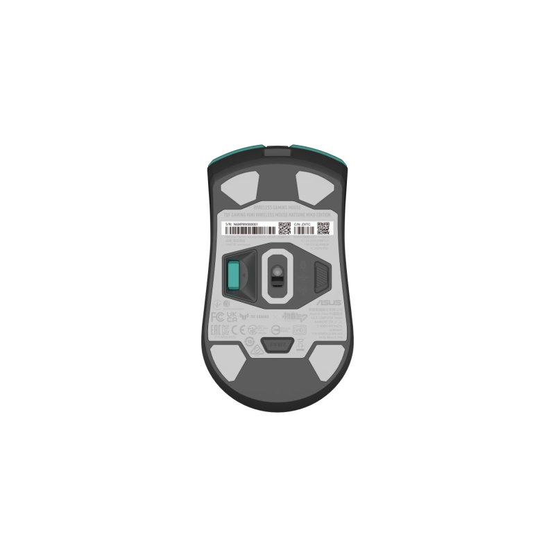 ASUS TUF Gaming Mini Wireless Mouse Hatsune Miku Edition souris Jouer Droitier RF Wireless Bluetooth USB Type-A