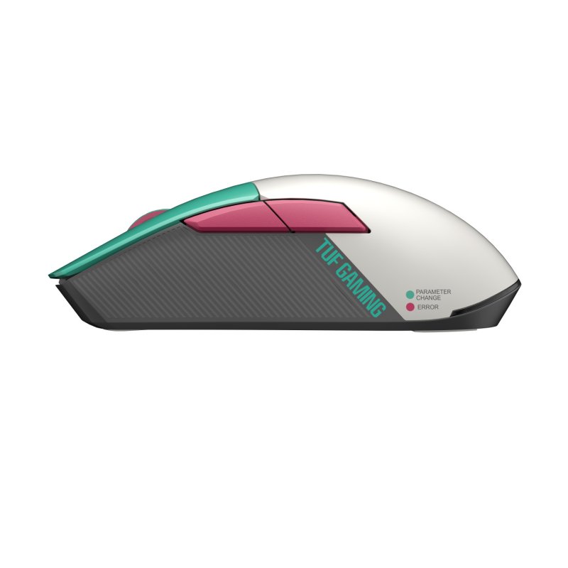 ASUS TUF Gaming Mini Wireless Hatsune Miku Edition mouse Right-hand RF Wireless Bluetooth USB Type-A Optical 1200