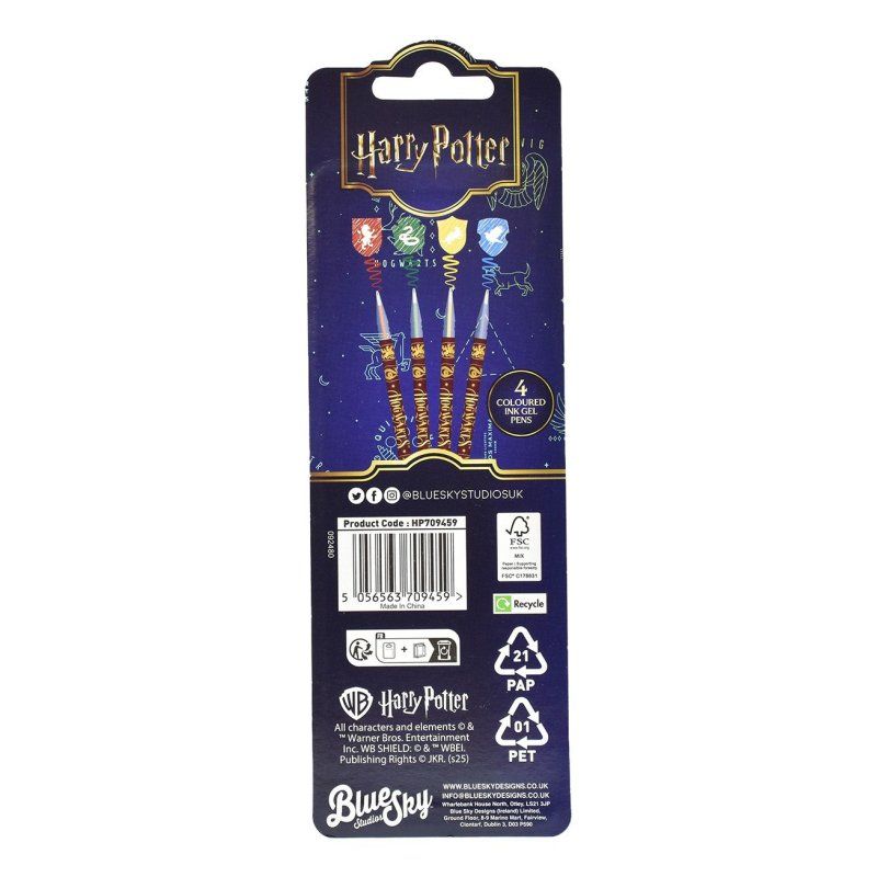 Thumbs Up HP709459 gel pen Blue, Green, Red, Yellow 4 pc(s)