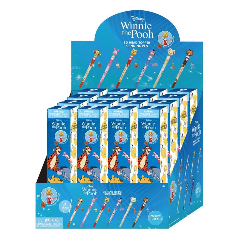 Winnie l'ourson Stylo 3D Head Topper Spinning Pen
