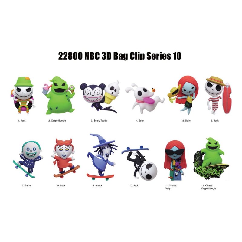 L'Étrange Noël de monsieur Jack série 10 présentoir porte-clés sac à dos (24)