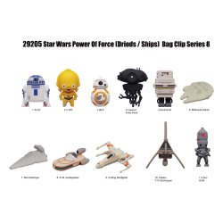 Star Wars Series 8 présentoir porte-clés sac à dos Power Of Force (24)