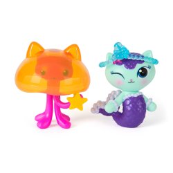 Gabby's Movie 2Pack Figure-Mercat & Cat Jelly Fish (6074329)