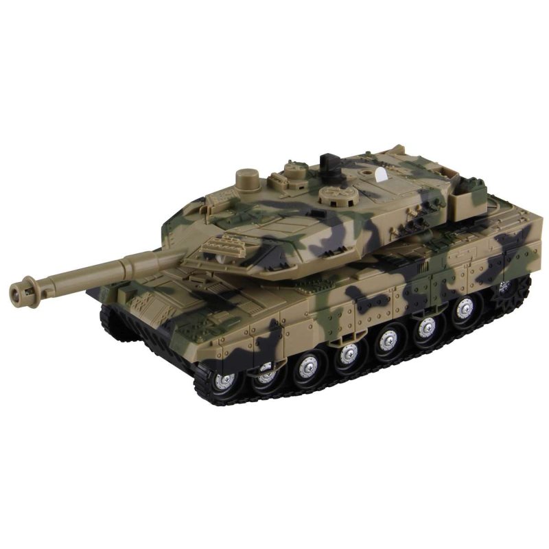 KLX - Military tank w/friction, light, sound & Try-Me (534681)