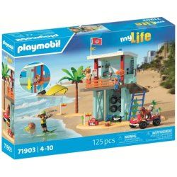 Playmobil - My Life: Lifeguard Tower with Beach Buggy (71903)