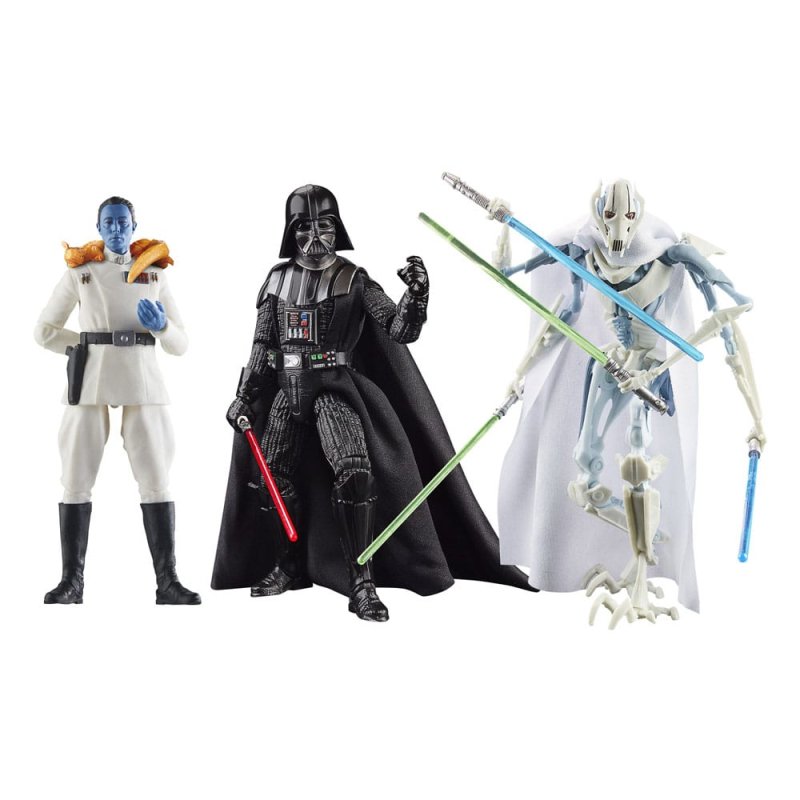 Star Wars Black Series pack 3 figurines Masters of Evil 15 cm