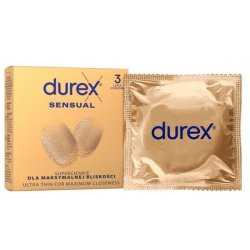 Durex Sensual Condoms - 3 Pieces