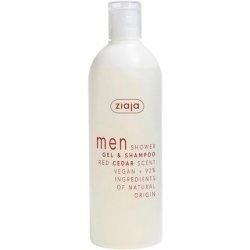 Men Red Cedar Shower Gel and Shampoo 400ml