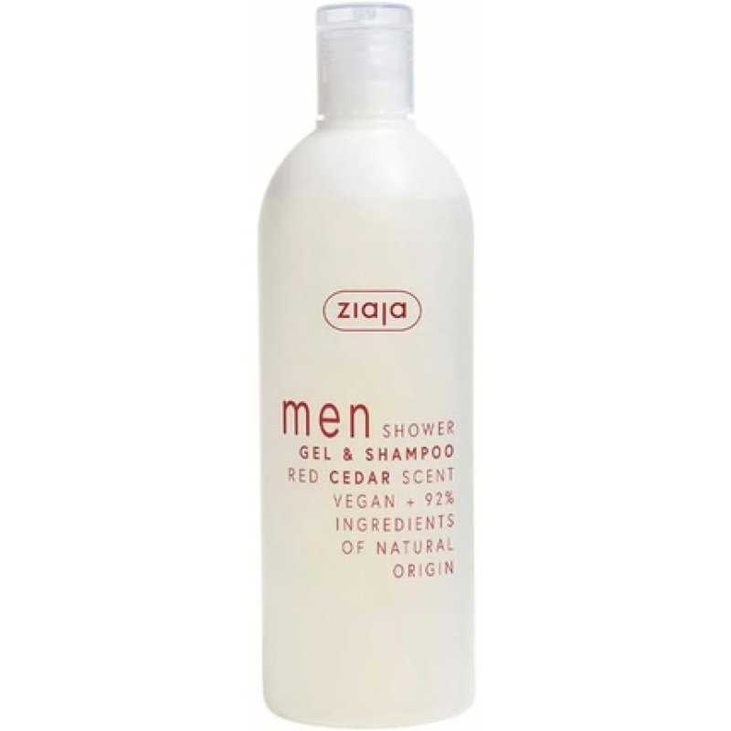 Men Red Cedar Shower Gel and Shampoo 400ml