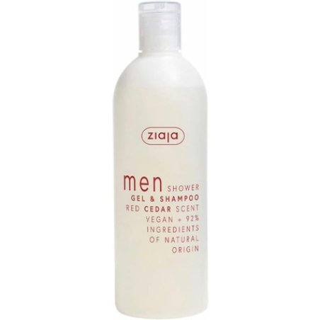 Men Red Cedar Shower Gel and Shampoo 400ml