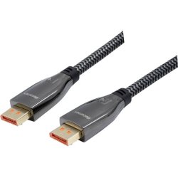 DACOMEX DP 2.1 80Gbps Cord metal braid GRS - 2m