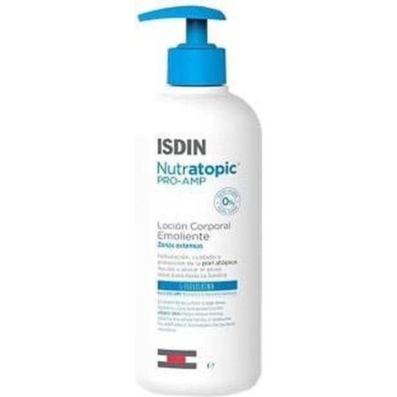 Isdin Nutratopic Pro-Amp Emollient Body Lotion Extensive Areas 400ml