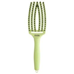 Olivia Garden Finger Brush Dolce Vita Hair Brush Green Pistachio