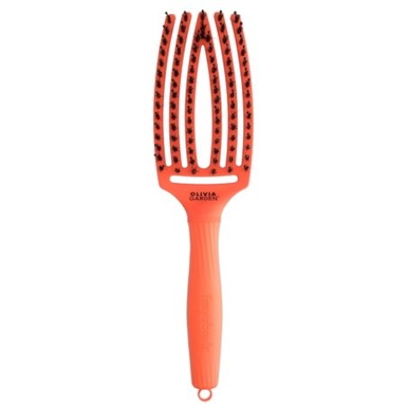 Olivia Garden Finger Brush Dolce Vita Hair Brush Orange Spritz
