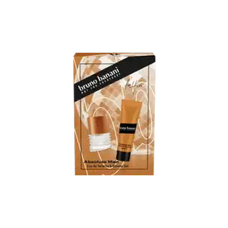 Bruno Banani Absolute Man Eau De Toilette Shower Gel Gift Set 200 Ml