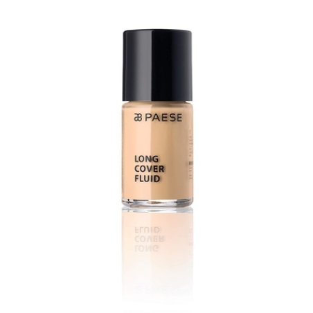 PAESE Long Cover Fluid Foundation 30ml Makeup Warm Beige