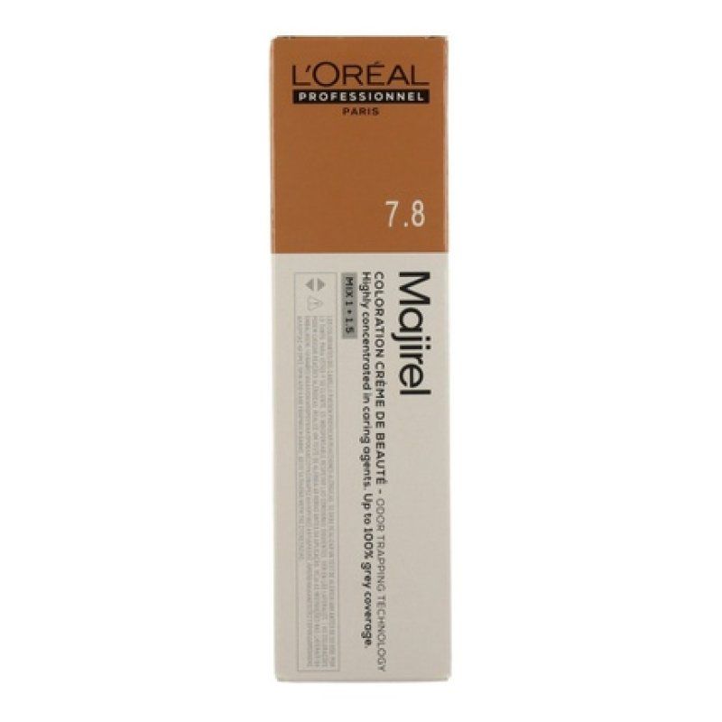 L'Oreal Majirel 7.8 Permanent Hair Color - 60 Milliliters