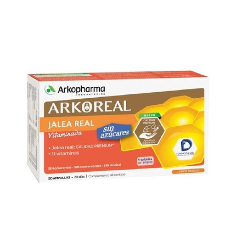 Arkoreal Jelly Light Low Sugar 1g 20 Ampoules by Arkopharma