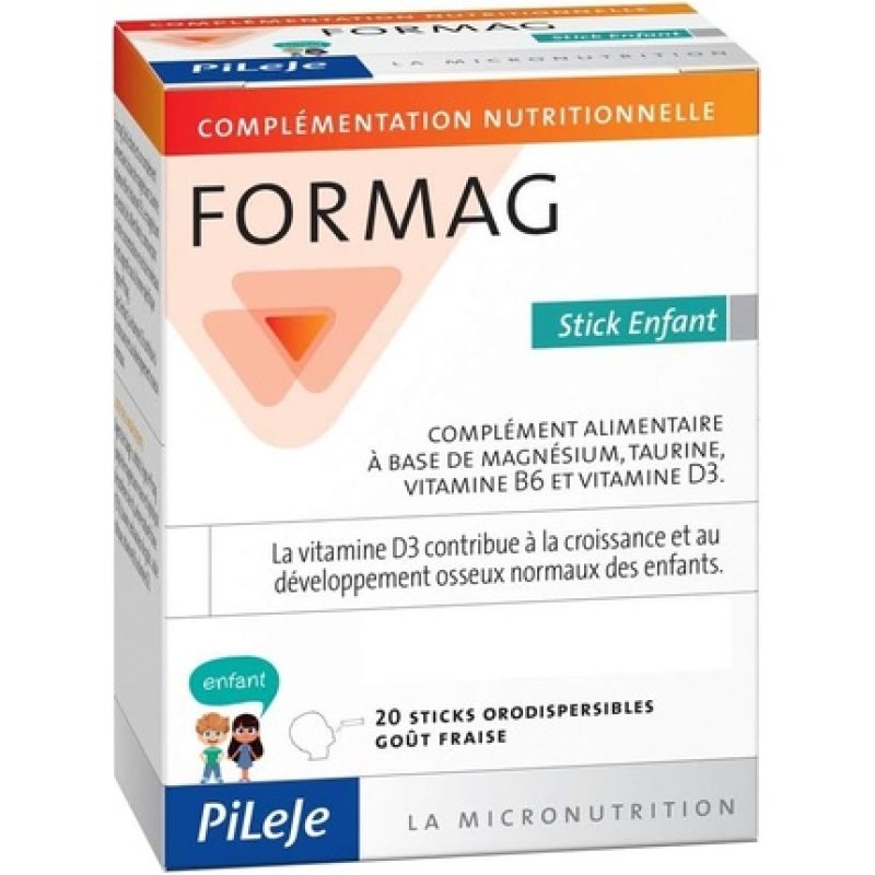 PILEJE Formag Children's Strawberry Flavor 20 Stick