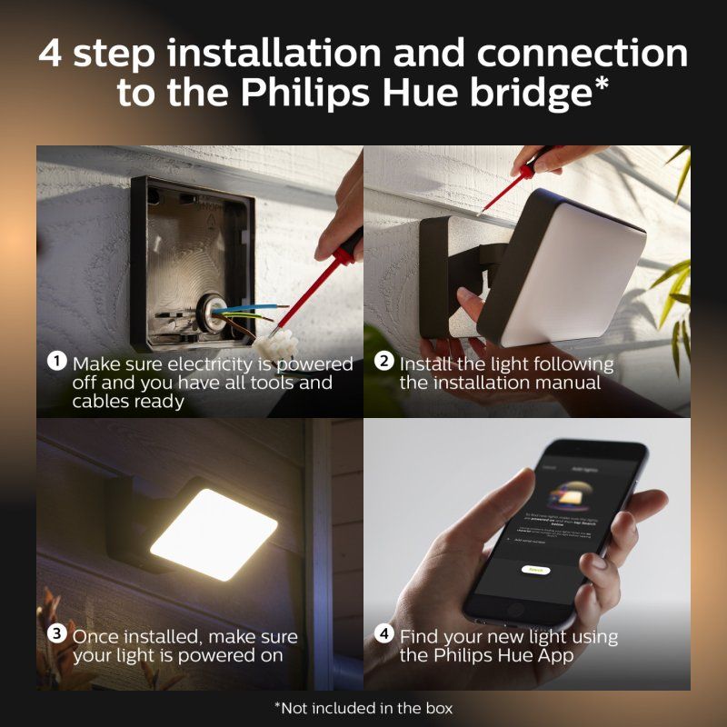 Philips Hue White Welcome Outdoor Floodlight