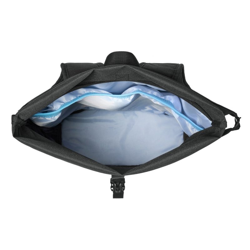 Rivacase Gremio sac à dos City backpack Noir Polyester, Polyéthylène téréphtalate recyclé (rPET)