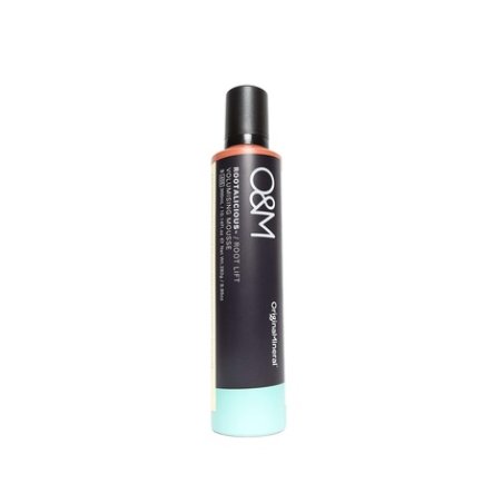 O&M Rootalicious Volume Mousse Nourishing Styling Mousse for Stronger and Thicker Hair Roots with Heat Protection
