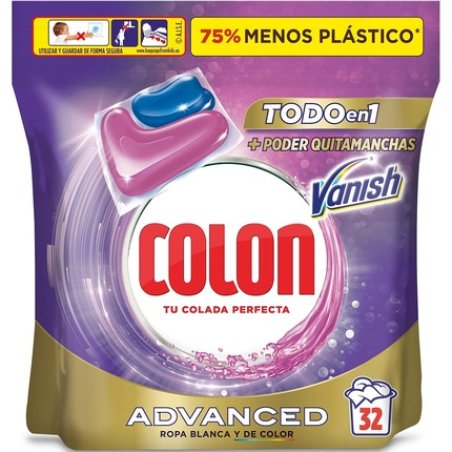 Colon Detergent Capsules Blue 32 Units