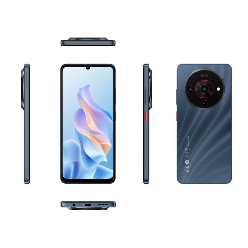 ZTE Blade A76 5G 17,1 cm (6.75") Double SIM USB Type-C 6 Go 128 Go 5000 mAh Noir