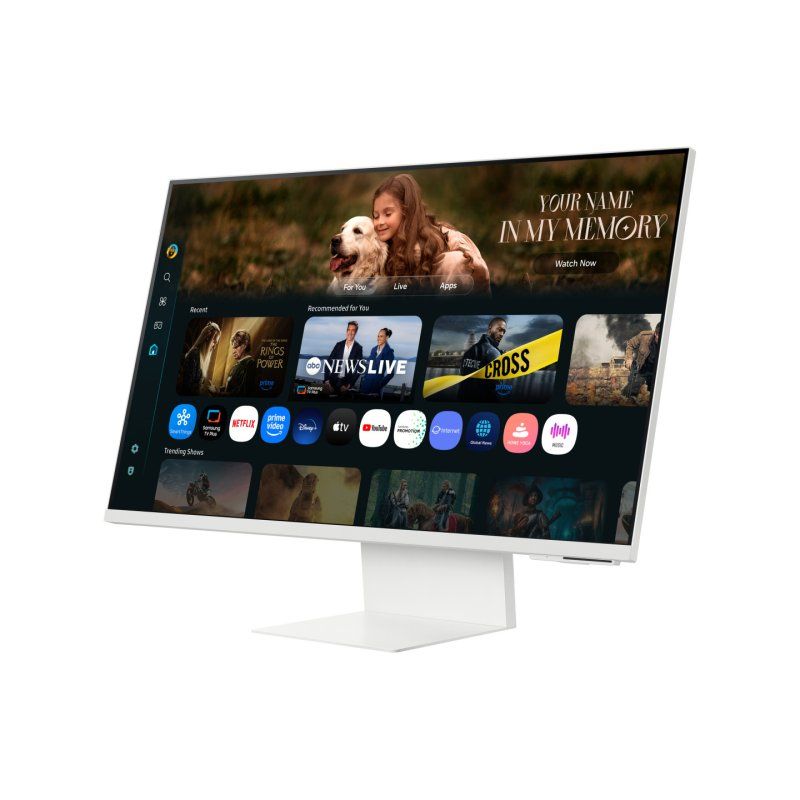 Samsung M8 M80F computer monitor 81.3 cm (32") 3840 x 2160 pixels 4K Ultra HD LCD White
