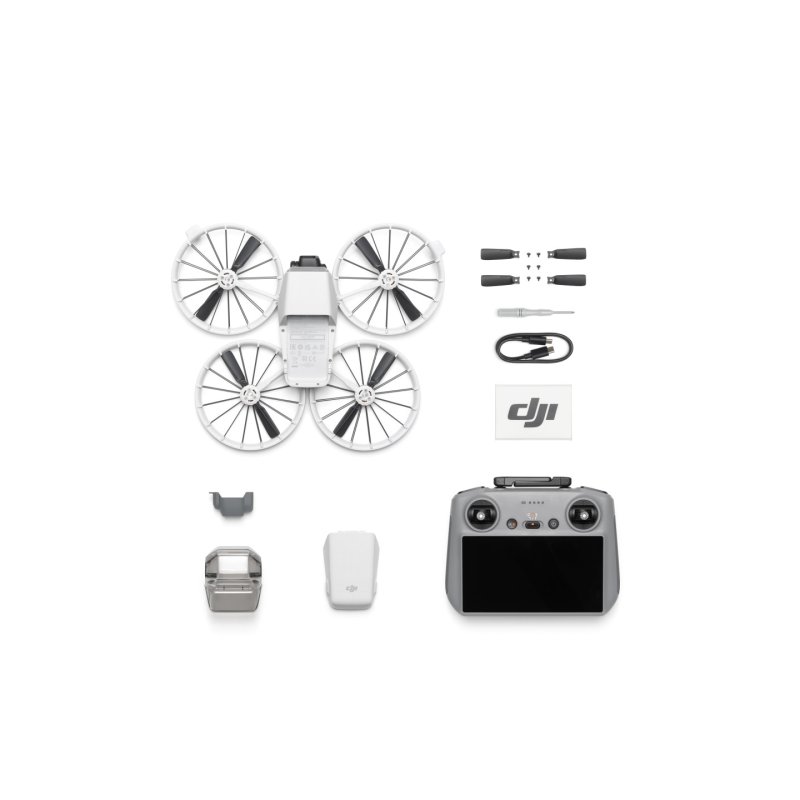 DJI Flip 4 rotors Quadcopter 48 MP 3840 x 2160 pixels 3110 mAh Black, White