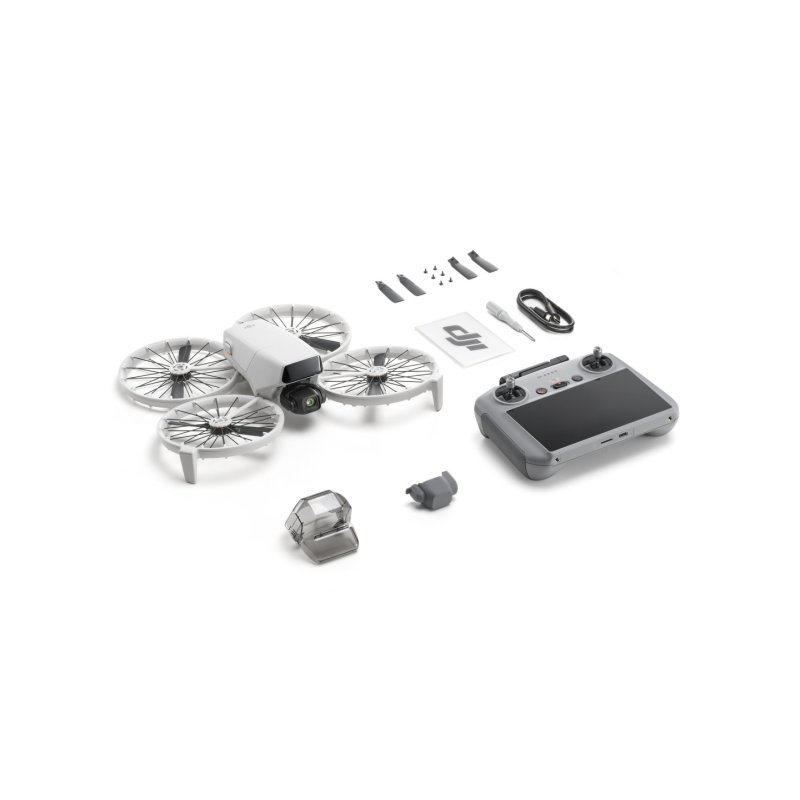 DJI Flip 4 rotors Quadcoptère 48 MP 3840 x 2160 pixels 3110 mAh Noir, Blanc