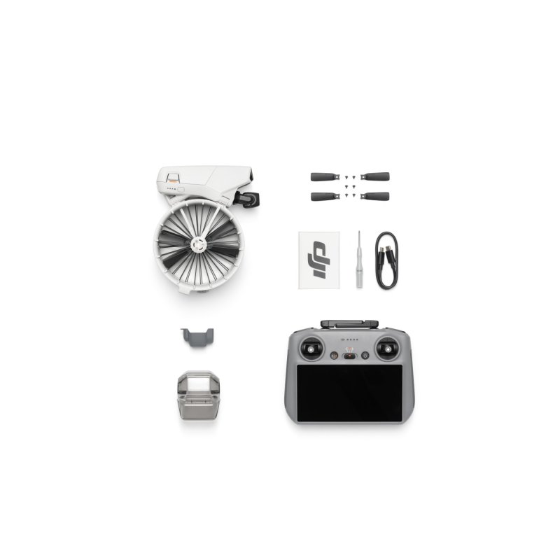 DJI Flip 4 rotors Quadcoptère 48 MP 3840 x 2160 pixels 3110 mAh Noir, Blanc