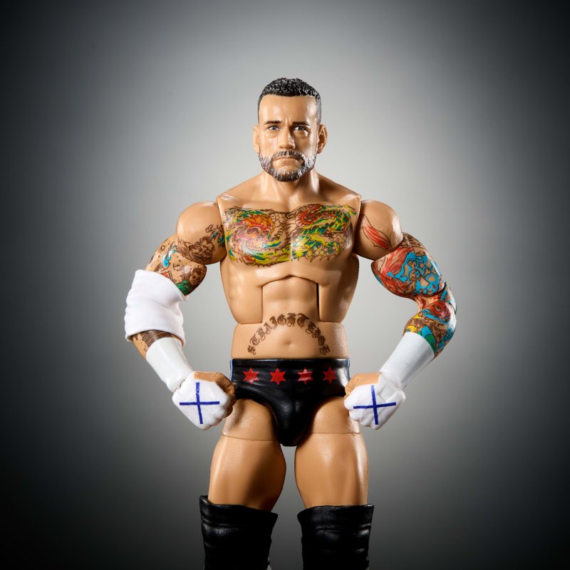 WWE – Figurine articulée Élite CM Punk