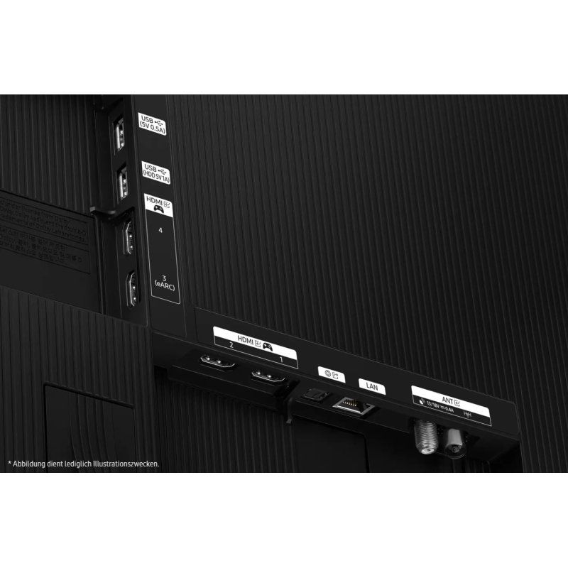 Samsung GQ55S85FAU 139.7 cm (55") 4K Ultra HD Smart TV Wi-Fi Black