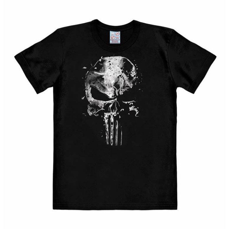 Marvel T-Shirt Easy Fit Punisher - Mercury Skull (L)