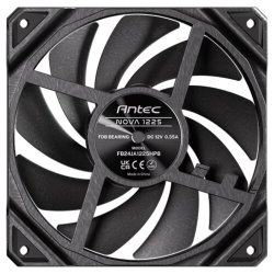 Lot de 3 Ventilateurs de boitier Antec Nova - 12cm (Noir)