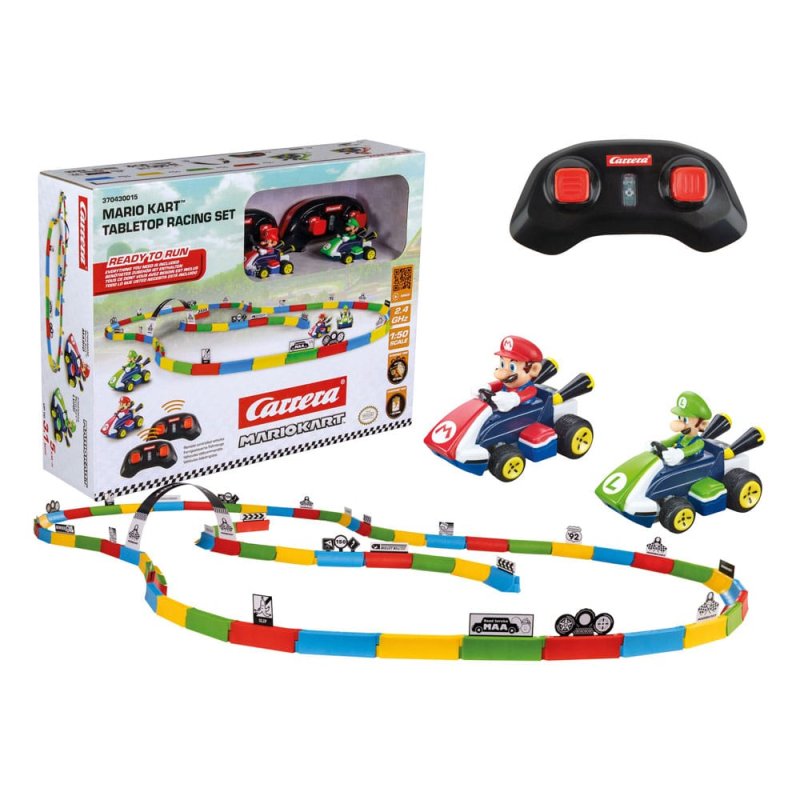 Carrera 2,4GHz Mario Kart? Tabletop Racing Set - Mario&Luigi