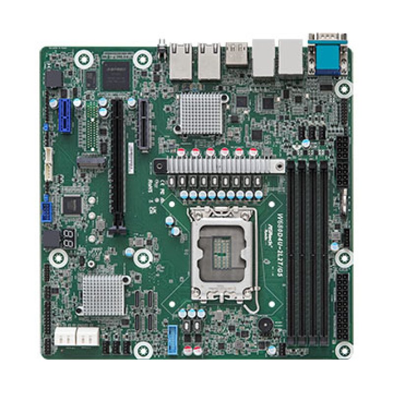 Asrock W680D4U-2L2T/G5 carte mère Intel W680 LGA 1700 micro ATX