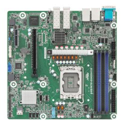 ASRock Mainboard EC262D4U2-2L2Q/E810 micro-ATX Sockel 1700 DDR5-only Single