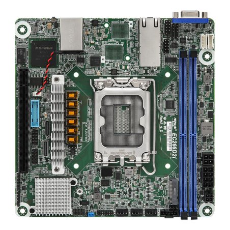 Asrock EC266D2I carte mère Intel C266 LGA 1700 mini ITX