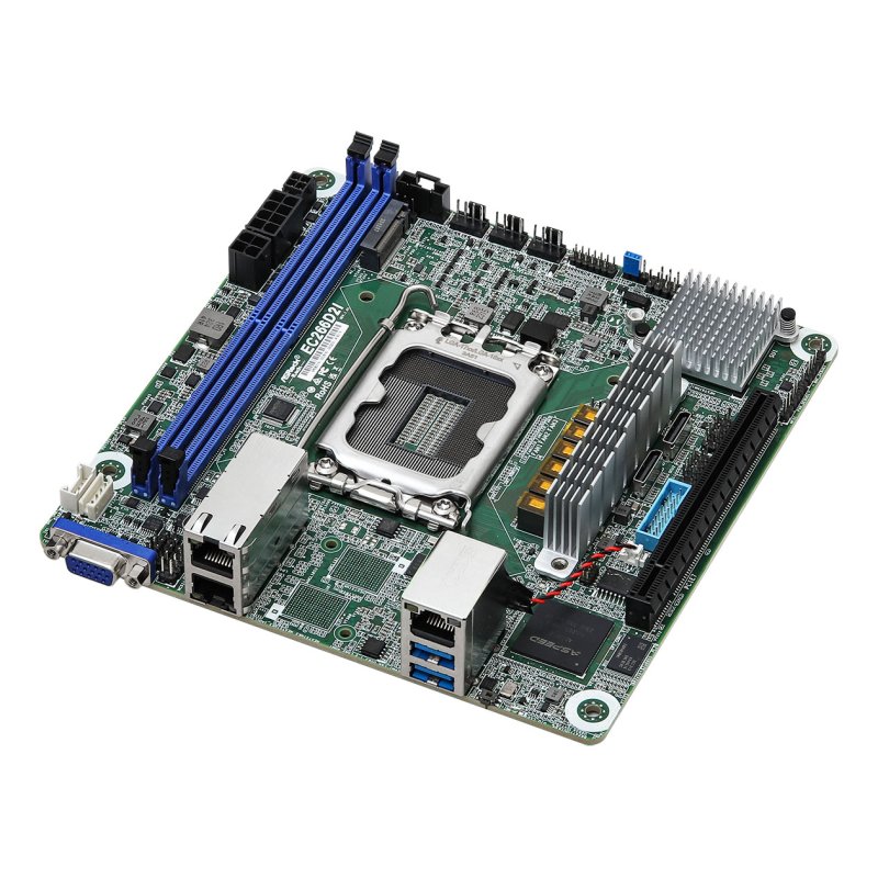 Asrock EC266D2I carte mère Intel C266 LGA 1700 mini ITX