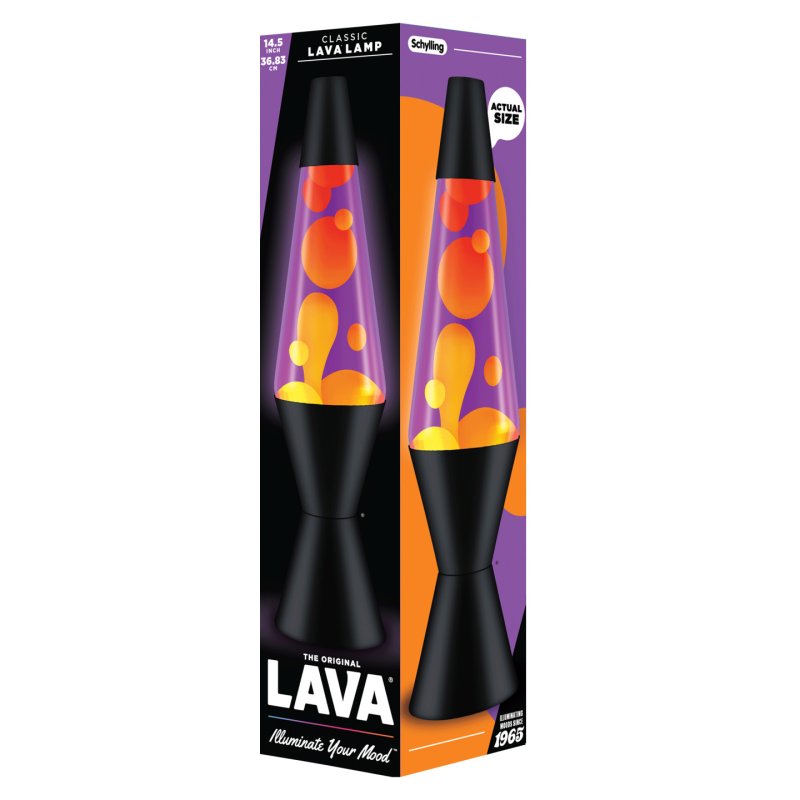 Lavazza - Lamp - Orange/Purple - 37 cm