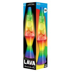 Lavazza - Lamp - White/Tri-colour, Rainbow Base - 37 cm