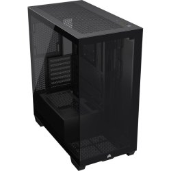 CORSAIR 3500X LX-R RGB Tempered Glass Mid-Tower PC Case, Black