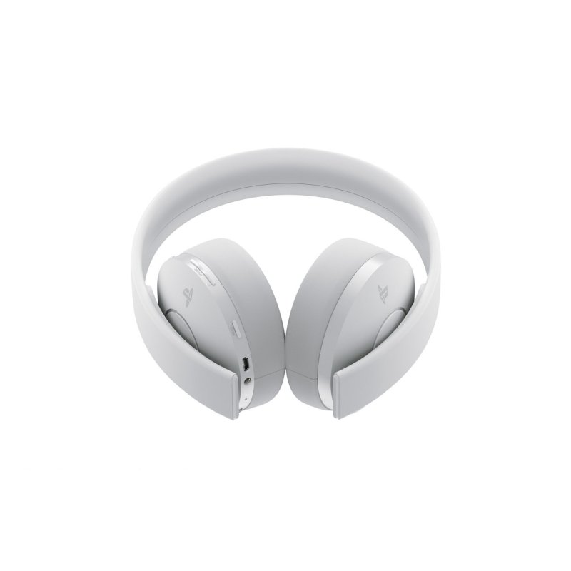 PS4 Official Sony Gold Wireless Headset - White Edition